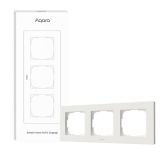 SMART SWITCH FRAME H2 (3-GANG)/WHITE FE-X02D-W AQARA