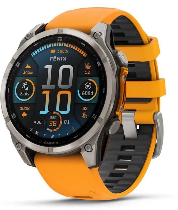SMARTWATCH FENIX 8 SAPPHIRE/ORANGE 010-02905-11 GARMIN
