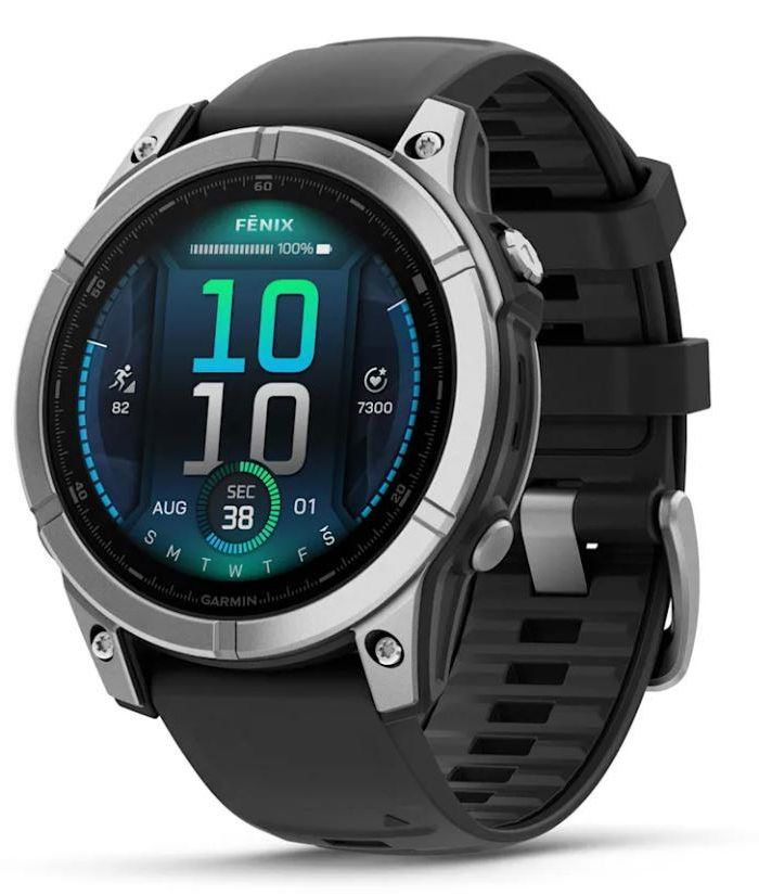 SMARTWATCH FENIX E/STEEL/BLCK 010-03025-00 GARMIN