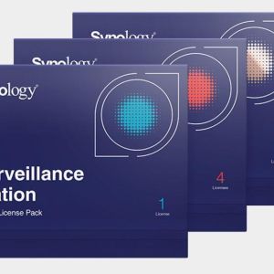 SOFTWARE LIC /SURVEILLANCE/STATION PACK4 DEVICE SYNOLOGY