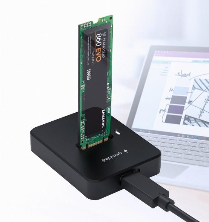 SSD ACC DOCK STATION USB-C M.2/DD-U3M2 GEMBIRD