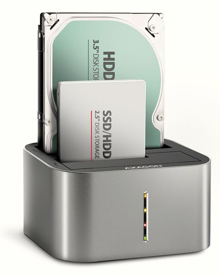 SSD ACC DOCK STATION USB-C/2.5″/3.5″ SATA ADSA-DC AXAGON