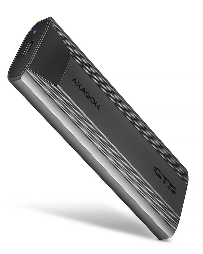 SSD ACC ENCLOSURE M.2 NVME/SATA USB-C EEM2-GTS2 AXAGON