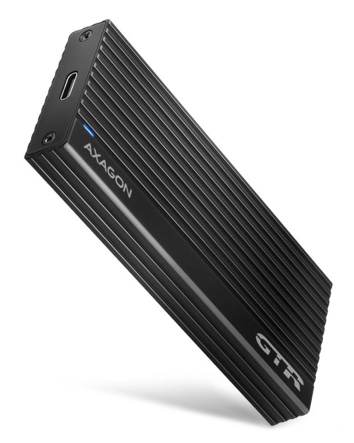 SSD ACC ENCLOSURE M.2 NVME/USB-C EEM2-GTR AXAGON