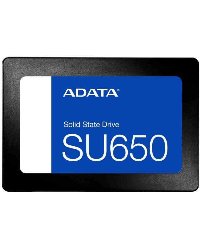 SSD|ADATA|SU650|2TB|Write speed 450 MBytes/sec|Read speed 520 MBytes/sec|2,5″|TBW 600 TB|MTBF 2000000 hours|ASU650SS-2TT-R