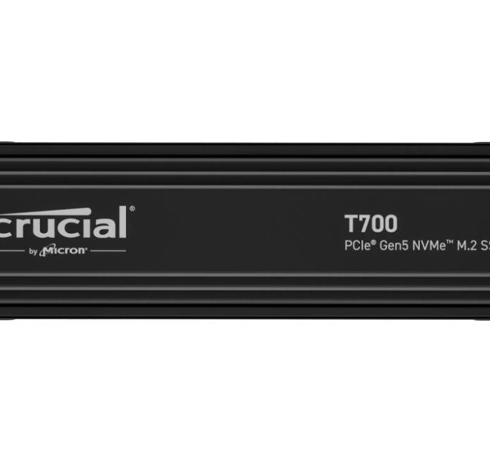 SSD|CRUCIAL|T700|1TB|M.2|PCIe Gen5|NVMe|TLC|Write speed 9500 MBytes/sec|Read speed 11700 MBytes/sec|TBW 600 TB|CT1000T700SSD5
