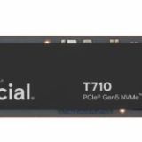 SSD|CRUCIAL|T710|2TB|M.2|PCIe Gen5|NVMe|Write speed 13800 MBytes/sec|Read speed 14500 MBytes/sec|TBW 1200 TB|CT2000T710SSD5