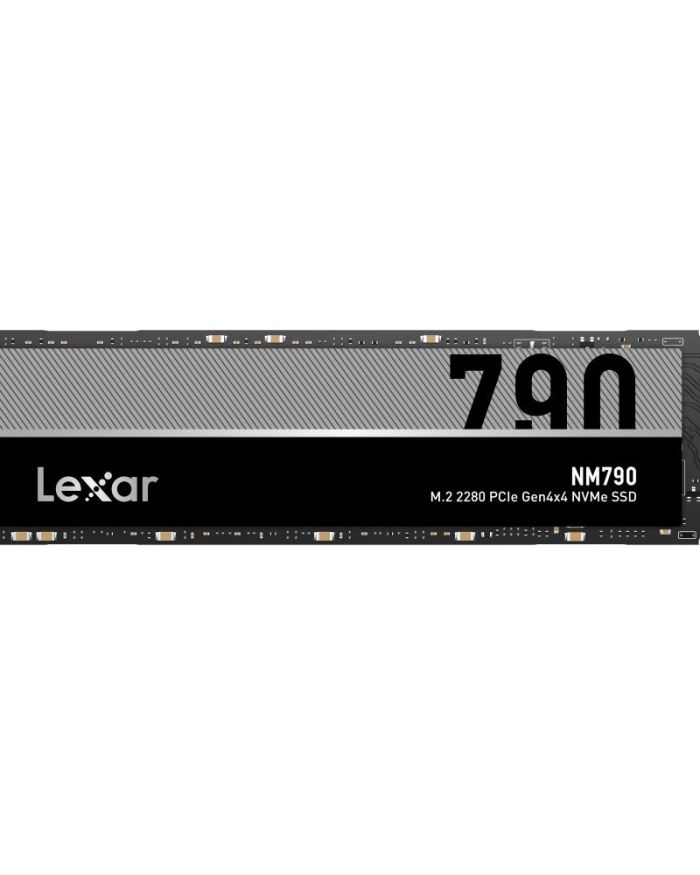 SSD|LEXAR|NM790|4TB|M.2|PCIe Gen4|NVMe|Write speed 6500 MBytes/sec|Read speed 7400 MBytes/sec|2.45mm|TBW 3000 TB|MTBF 1500000 hours|LNM790X004T-RNNNG
