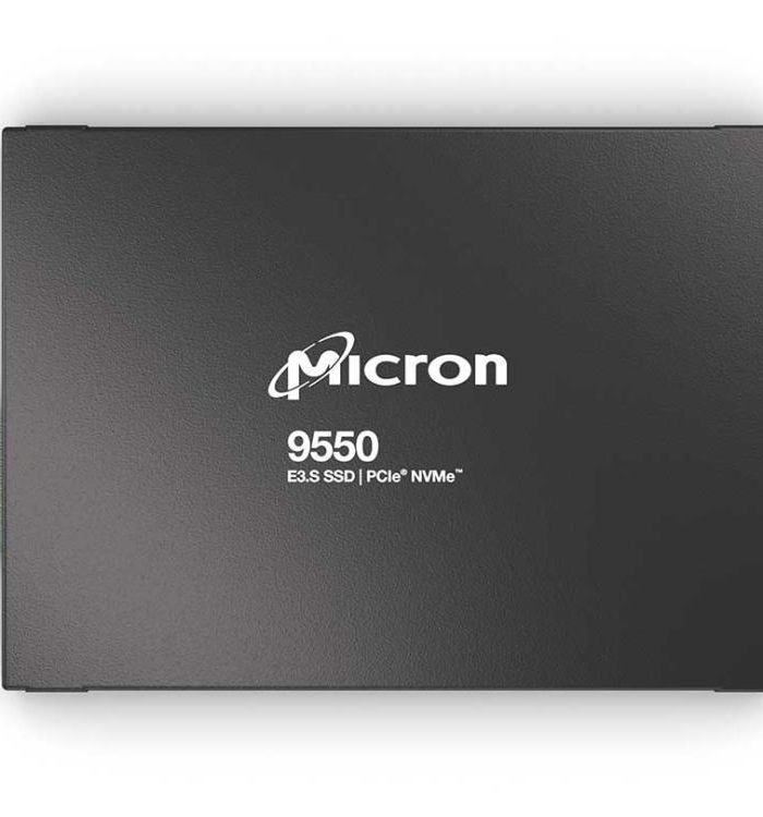 SSD|MICRON|SSD series 9550 PRO|7.68TB|PCIe Gen5|NVMe|NAND flash technology 3D TLC|Write speed 10000 MBytes/sec|Read speed 14000 MBytes/sec|Form Factor E3.S|MTFDLBQ7T6THA-1BK1DABYYR