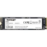 SSD|PATRIOT|P300|128GB|M.2|PCIE|NVMe|3D NAND|Write speed 600 MBytes/sec|Read speed 1600 MBytes/sec|3.8mm|TBW 60 TB|P300P128GM28