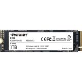 SSD|PATRIOT|P300|1TB|M.2|PCIE|NVMe|3D NAND|Write speed 1650 MBytes/sec|Read speed 2100 MBytes/sec|3.8mm|TBW 480 TB|P300P1TBM28