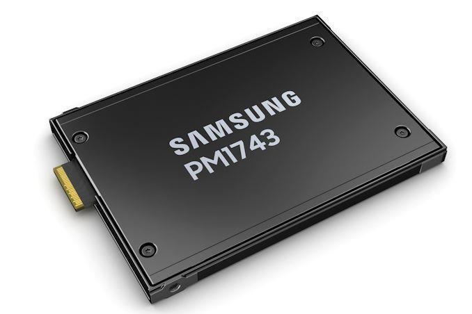 SSD|SAMSUNG|SSD series PM1743|15.36TB|PCIe Gen5|NVMe|NAND flash technology TLC|Write speed 7100 MBytes/sec|Read speed 14000 MBytes/sec|Form Factor E3.S|MTBF 25000000 hours|MZ3LO15THBLA-00A07