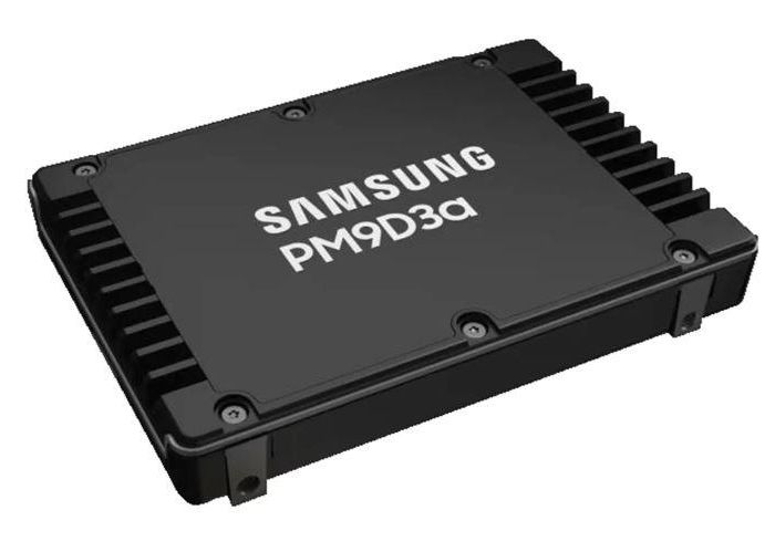 SSD|SAMSUNG|SSD series PM9D3A|7.68TB|PCIe Gen5|NVMe|Write speed 6000 MBytes/sec|Read speed 12000 MBytes/sec|Form Factor 2,5″|MZWL67T6HBLC-00AW7