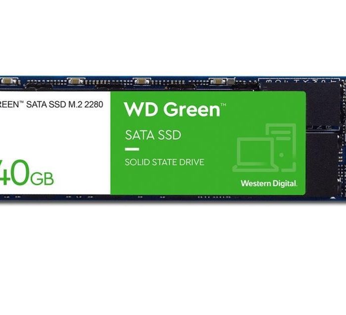 SSD|WESTERN DIGITAL|Green|240GB|M.2|SATA 3.0|Read speed 545 MBytes/sec|1.5mm|MTBF 1000000 hours|WDS240G3G0B