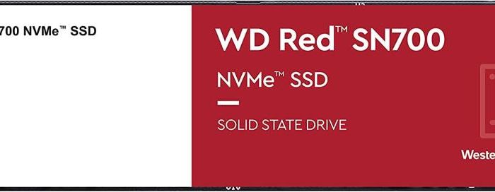 SSD|WESTERN DIGITAL|Red SN700|500GB|M.2|PCIE|NVMe|Write speed 2600 MBytes/sec|Read speed 3430 MBytes/sec|WDS500G1R0C