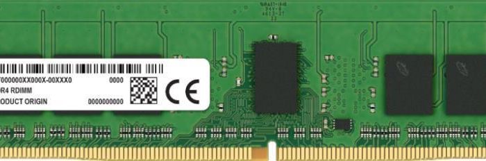 Server Memory Module|MICRON|DDR4|8GB|RDIMM/ECC|3200 MHz|CL 22|1.2 V|Chip Organization 1024Mx72|MTA9ASF1G72PZ-3G2R