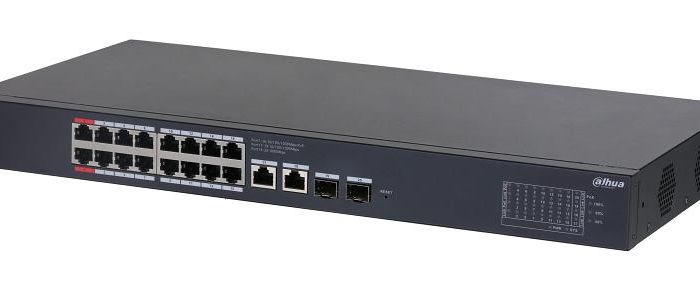 Switch|DAHUA|Desktop/pedestal|Rack|16x10Base-T / 100Base-TX / 1000Base-T|2xSFP|PoE ports 16|CS4220-16GT-240