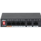 Switch|DAHUA|PFS3006-4ET-60|Type L2|PoE ports 4|60 Watts|DH-PFS3006-4ET-60-V2