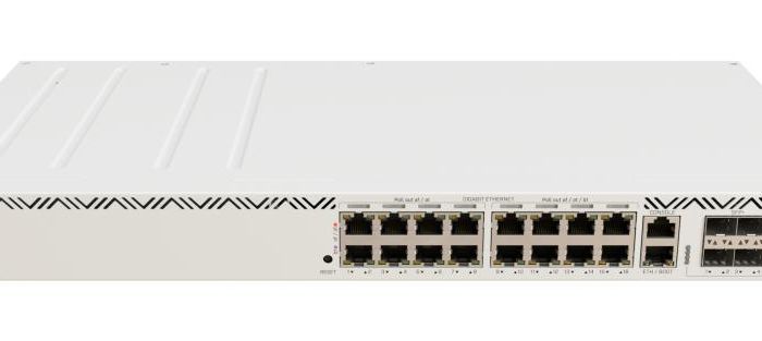 Switch|MIKROTIK|CRS320-8P-8B-4S+RM|17x10Base-T / 100Base-TX / 1000Base-T|4xSFP+|CRS320-8P-8B-4S+RM