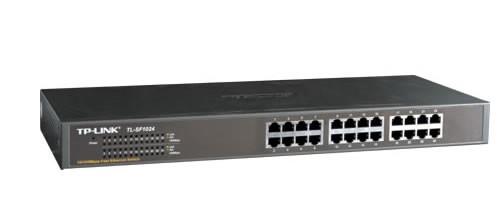 Switch|TP-LINK|Rack|24x10Base-T / 100Base-TX|TL-SF1024