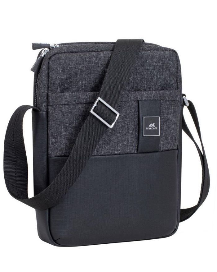 TABLET CASE CROSSBODY 11″/8811 BLACK MELANGE RIVACASE