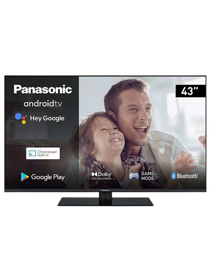 TV Set|PANASONIC|43″|4K/Smart|3840×2160|Wireless LAN|Bluetooth|Android TV|TX-43LX650E
