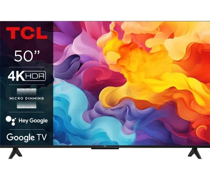 TV Set|TCL|50″|4K/Smart|3840×2160|Wireless LAN|Bluetooth|Google TV|50V6B