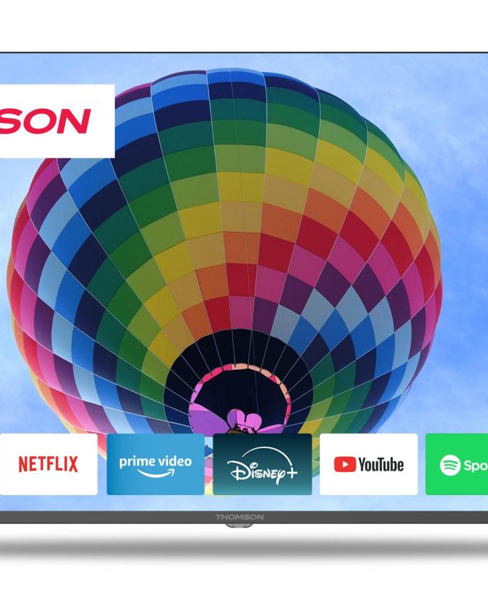 TV Set|THOMSON|43″|4K/Smart|QLED|3840×2160|Wireless LAN|Bluetooth|Google TV|Black|43QG4S14