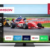 TV Set|THOMSON|43"|4K/Smart|QLED|3840x2160|Wireless LAN|Bluetooth|Google TV|Black|43QG7C14