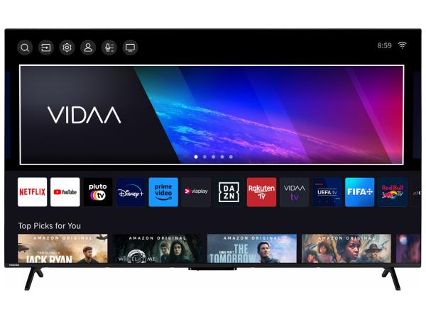 TV Set|TOSHIBA|50″|4K/Smart|3840×2160|Wireless LAN|Bluetooth|Vidaa OS|Black|50QV2463DG