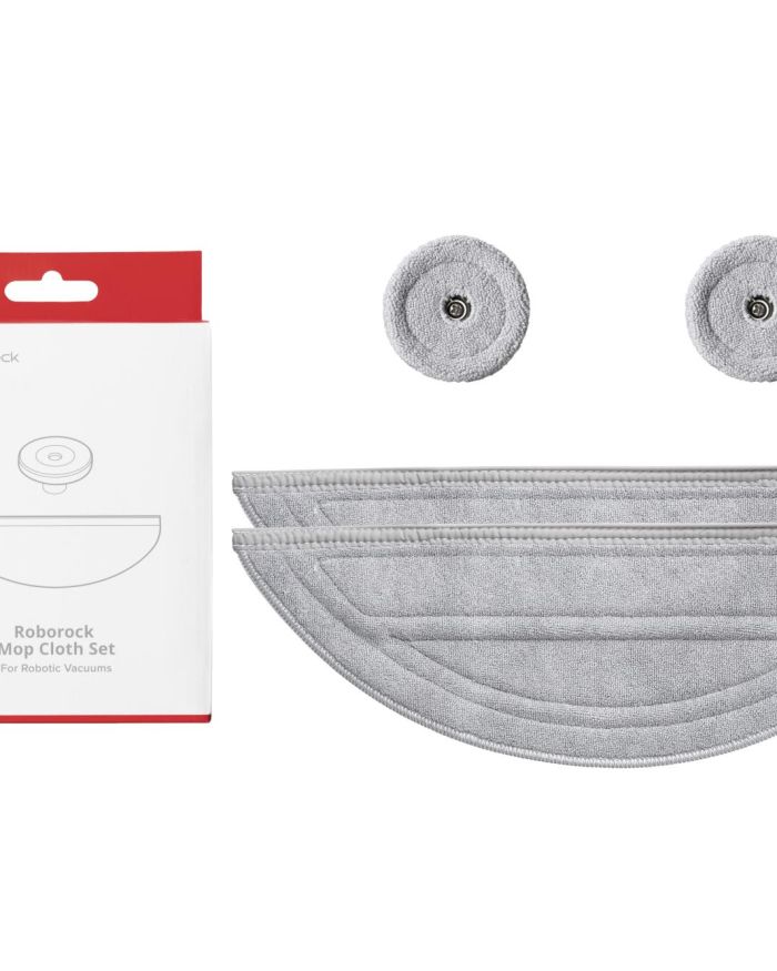 Vacuum Cleaner Accessory|ROBOROCK|Mop Cloth Set|For Saros0 10/Saros5 10/Saros0 10(R&D)/Saros5 10(R&D)|8.02.0400