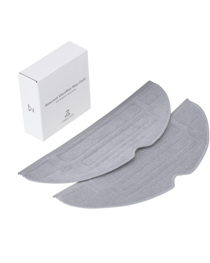 Vacuum Cleaner Accessory|ROBOROCK|Vibrarise Mop Cloth|Light Grey|For S70/S75/S75 MaxV/G10/S70 Pro Ultra/S80/S85/S70 Max Ultra/S75 Max Ultra|8.02.0129