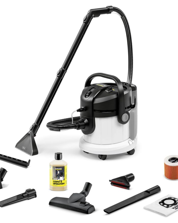Vacuum Cleaner|KARCHER|Spray extraction cleaner SE 4 Plus Special|Wet/dry/Car cleaning|1000 Watts|White|Weight 7.6 kg|1.081-171.0