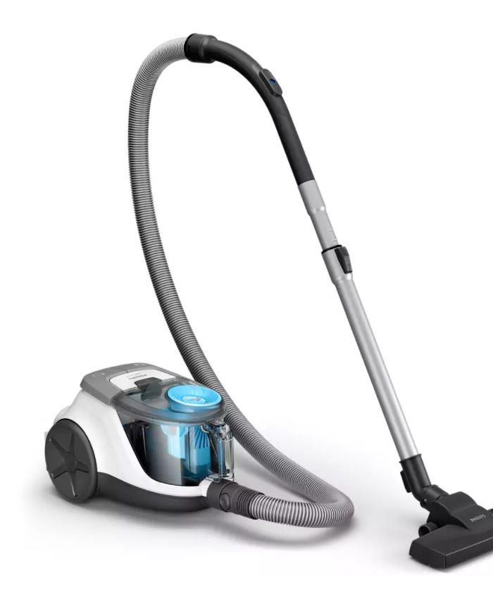 Vacuum Cleaner|PHILIPS|Bagless|850 Watts|Capacity 1.3 l|Noise 77 dB|Blue/ White|Weight 4 kg|XB2122/09