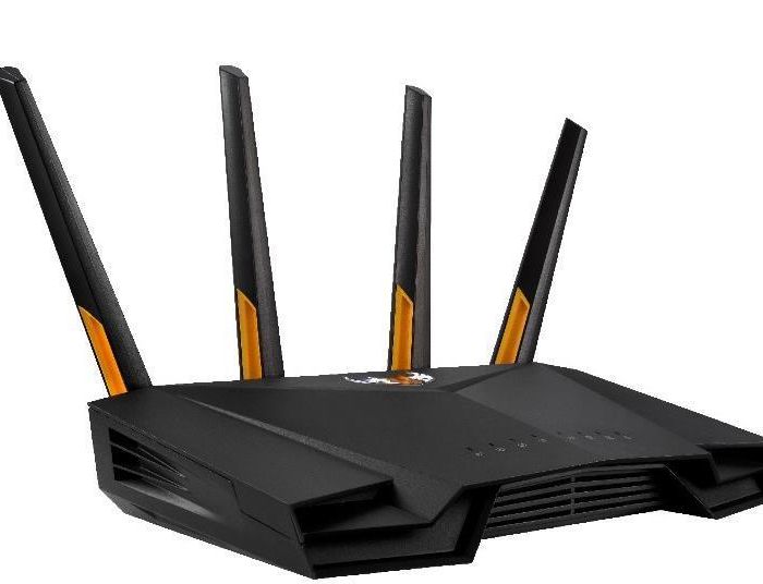 Wireless Router|ASUS|Wireless Router|3000 Mbps|Mesh|Wi-Fi 5|Wi-Fi 6|IEEE 802.11a/b/g|IEEE 802.11n|USB 3.1|1 WAN|4×10/100/1000M|Number of antennas 4|TUF-AX3000