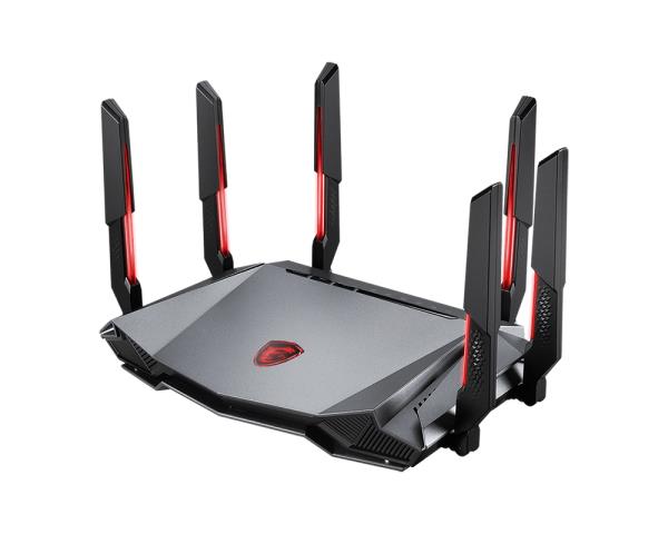 Wireless Router|MSI|Wireless Router|6600 Mbps|IEEE 802.11a|IEEE 802.11b|IEEE 802.11g|IEEE 802.11n|IEEE 802.11ac|IEEE 802.11ax|USB 3.0|4×10/100/1000M|1×2.5GbE|LAN WAN ports 1|GRAXE66