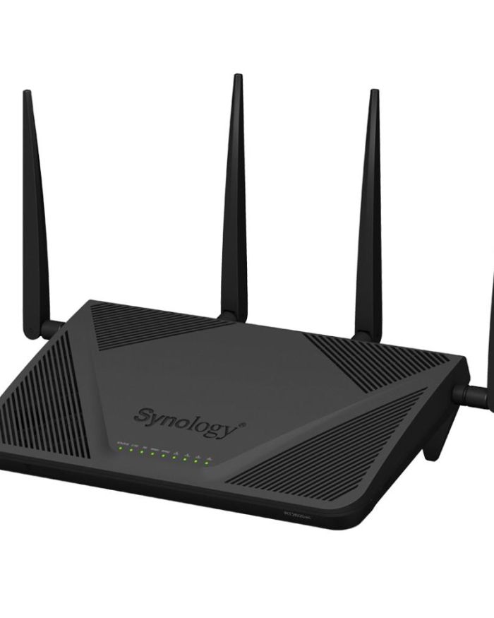 Wireless Router|SYNOLOGY|Wireless Router|2533 Mbps|IEEE 802.11a/b/g|IEEE 802.11n|IEEE 802.11ac|USB 2.0|USB 3.0|1 WAN|4×10/100/1000M|RT2600AC