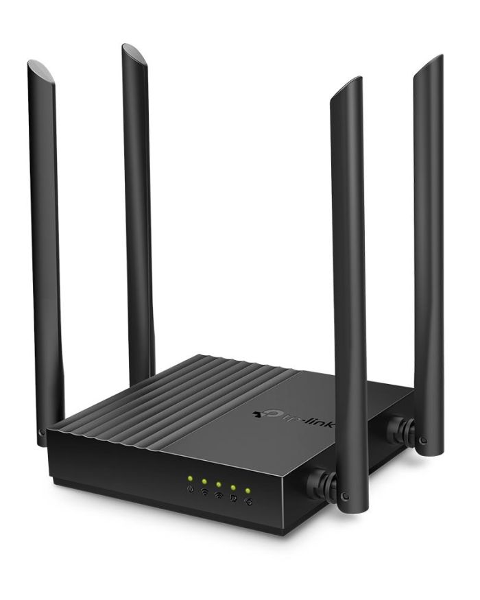 Wireless Router|TP-LINK|Router|1200 Mbps|1 WAN|4×10/100/1000M|ARCHERC64