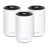 Wireless Router|TP-LINK|Wireless Access Point / Router|2-pack|5400 Mbps|Mesh|Wi-Fi 6e|2x10/100/1000M|1x2.5GbE|LAN  WAN ports 3|Number of antennas 4|DECOXE75PRO(3-PACK)