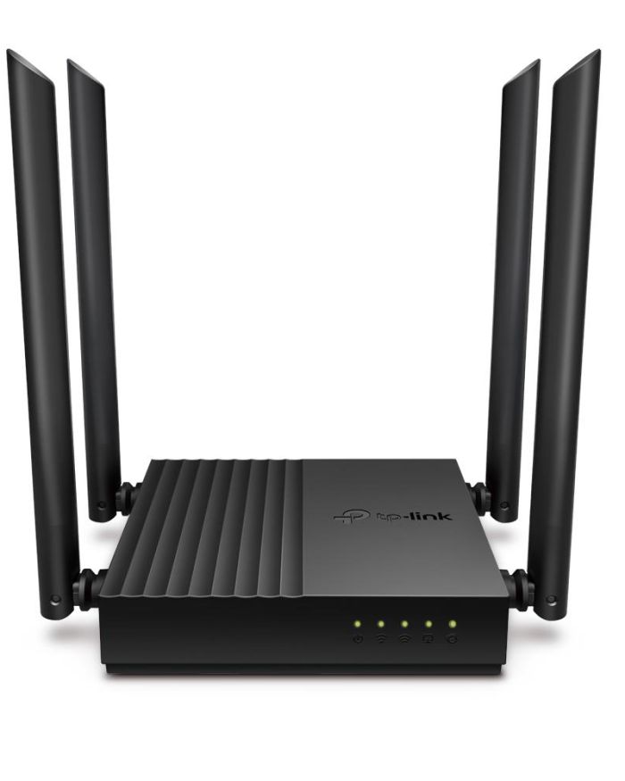 Wireless Router|TP-LINK|Wireless Router|1200 Mbps|1 WAN|4×10/100/1000M|ARCHERA64