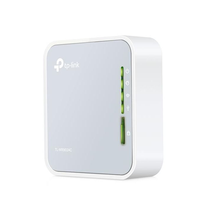 Wireless Router|TP-LINK|Wireless Router|733 Mbps|IEEE 802.11a|IEEE 802.11 b/g|IEEE 802.11n|IEEE 802.11ac|USB 2.0|1×10/100M|TL-WR902AC